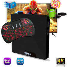W95 Android 7.1 TV Box (2GB & 16GB) ** DSTV Now,Showmax + FREE Wireless Keyboard