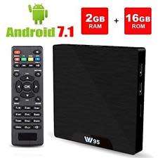 W95 Android 7.1 TV Box (2GB & 16GB) ** DSTV Now,Showmax + FREE Wireless Keyboard