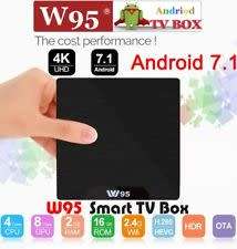 W95 Android 7.1 TV Box (2GB & 16GB) ** DSTV Now,Showmax + FREE Wireless Keyboard