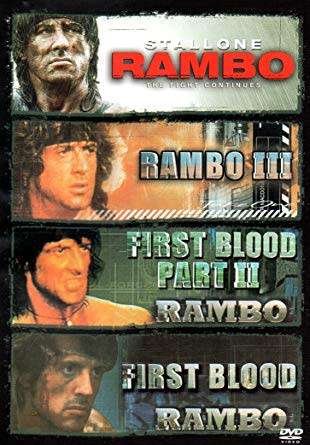 Rambo 1-4 Dvd Set