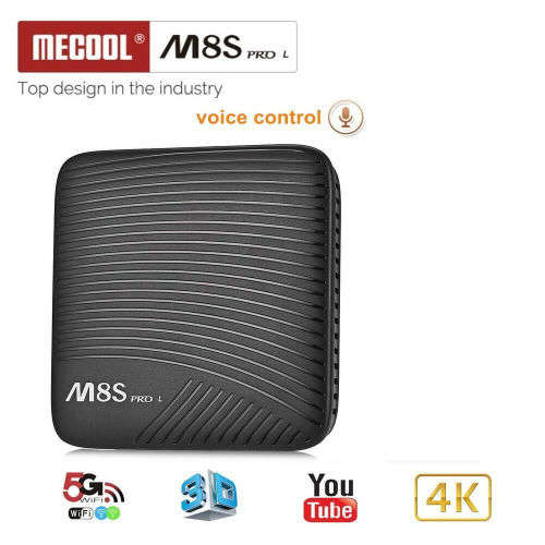 MeCOOL M8S Pro L (3GB/32GB) Android 7.1 TV Box ** With Free Wireless Remote ** DSTV Now preloaded