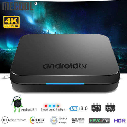 Mecool KM9 Android 9.0 TV Box (4GB RAM / 32GB ROM) **+ FREE Wireless Keyboard ** DSTV Now, Netflix