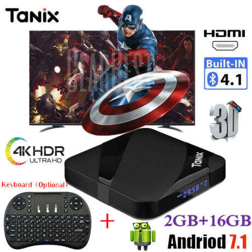 Tanix TX3 Mini Android 7.1 TV Box (2GB+16GB) **+ FREE Wireless Remote ** DSTV Now, Netfilx ,Showmax