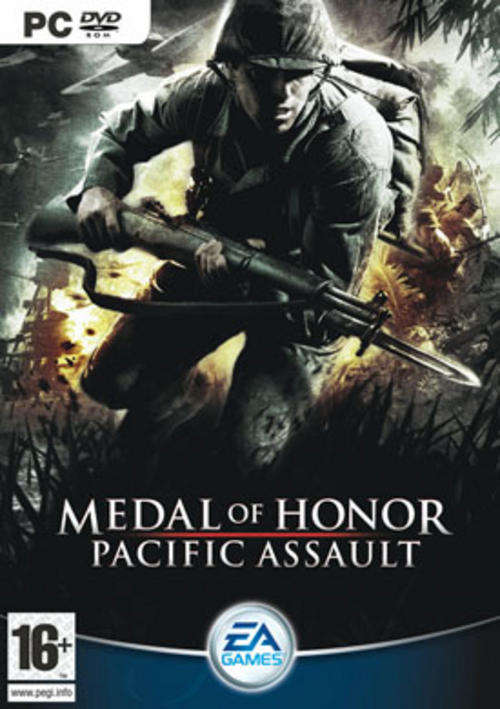 PC DVD : MEDAL OF HONOR : PACIFIC ASSAULT ( BRAND NEW & FACTORY SEALED )