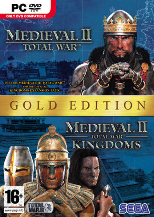 PC DVD - MEDIEVAL 2 : TOTAL WAR ( GOLD EDITION ) * * BRAND NEW & FACTORY SEALED