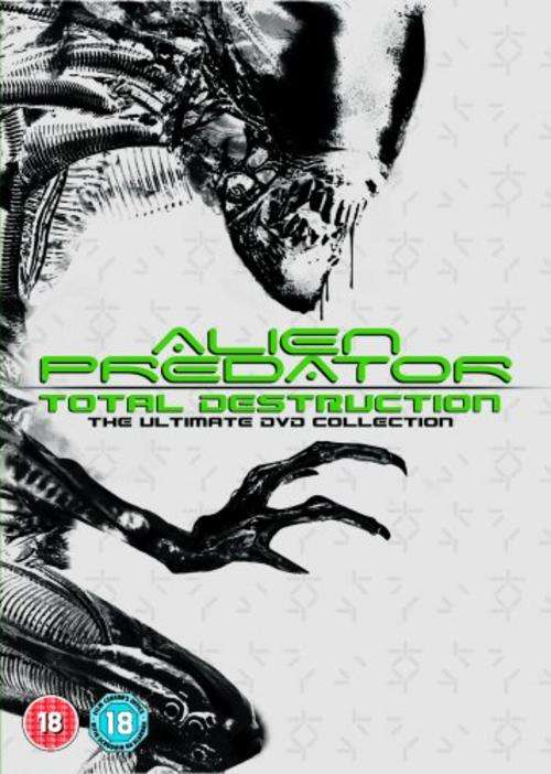 ALIEN / PREDATOR - TOTAL DESTRUCTION COLLECTION ( All 8 films ) * * BRAND NEW & FACTORY SEALED