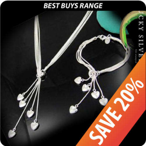 BEST BUYS - "Abigail" Heart Lariat Jewellery (LOCAL 3-5 DAYS DELIVERY)