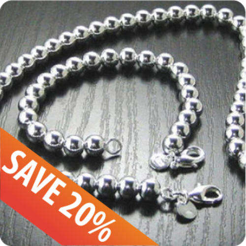 BEST BUYS - "Isabelle" Silver Hollow Balls Jewellery (LOCAL 3-5 DAYS DELIVERY)
