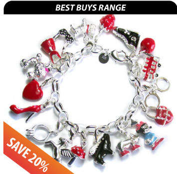 Silver Charm Bracelet