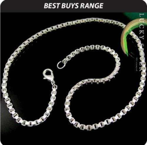 Silver Railroad Necklace