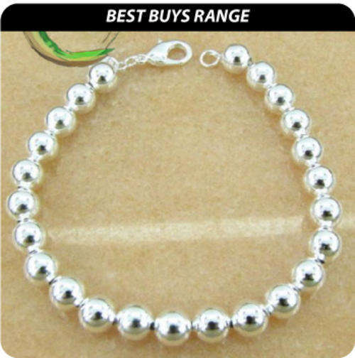 Silver Herringbone Bracelet