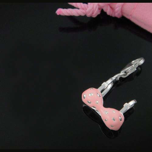 Cute Pink Poker-dot Bra Charm (Local 3 - 5 Delivery)