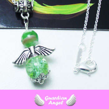 Guardian Angel & Silver Necklace