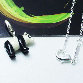 Alloy Panda Charm