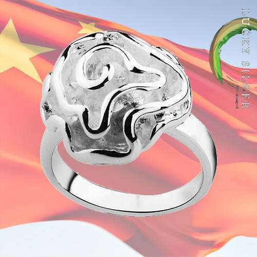 Lucky Silver Far East Rings
