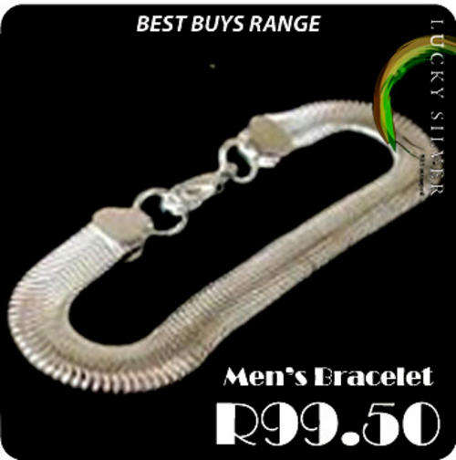 Mens's 10mm Herringbone bracelet A MUST HAVE!! In stock and ready to ship