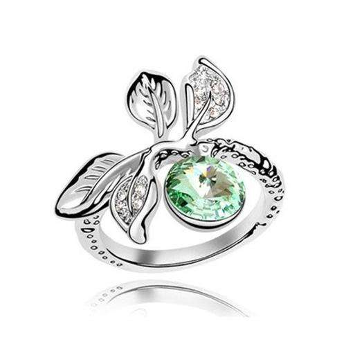 Austrian Crystal Rings. Crystal clear stone!! LOCAL STOCK