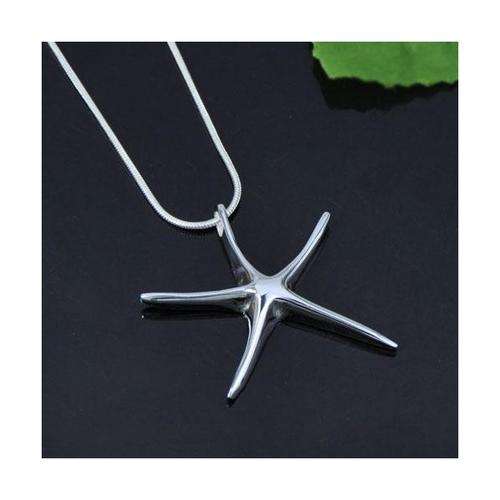 SILVER STARFISH NECKLACE LOCAL DELIVERY