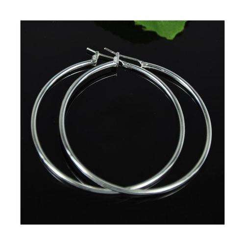 Silver Hoop Earrings. Beautifull and elegant!! Buy Now!! LOCAL STOCK