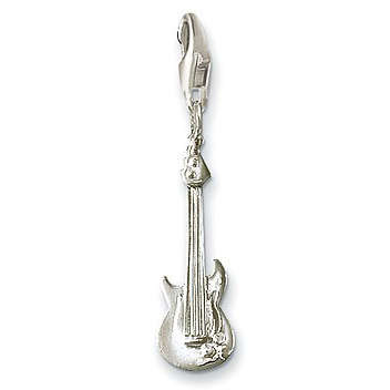 Charms LOCAL STOCK silver guitar