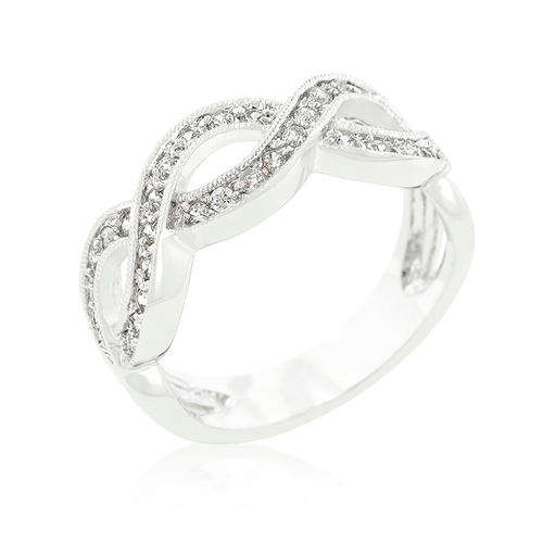 Cubic Zirconia Infinity Band - Eternally yours *USA IMPORT*