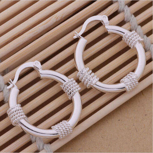Sterling Silver-filled Hoop Earrings Sale prices! LOCAL STOCK