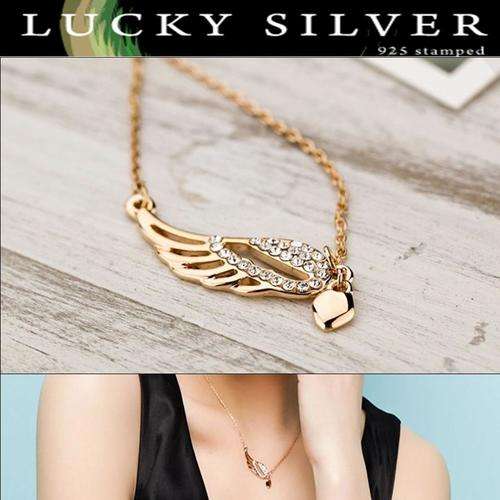 Gold Angel Wing Necklace. Beautiful and dainty. FANTASTIC PRICE!! LOCAL STOCK!!