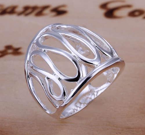 Sterling Silver Filled Designer Ring #8  LOCAL STOCK