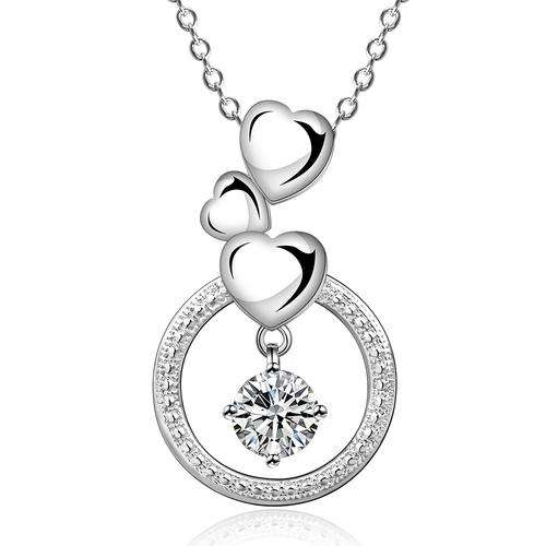 Sterling Silver-Filled necklace with Stunning Pendant -  LOCAL STOCK