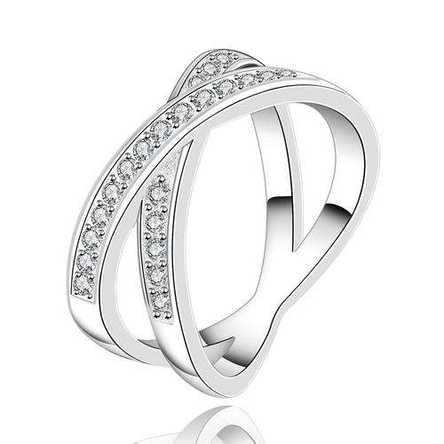 Silver Designer  Ring #8 LOCAL STOCK