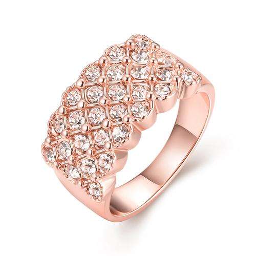 Rose Gold Designer Ring #8 Local Stock