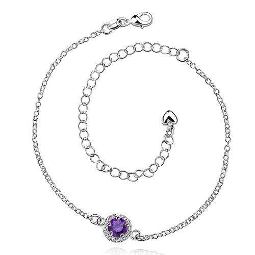 Silver Anklet Ankle chain Sterling Silver Filled