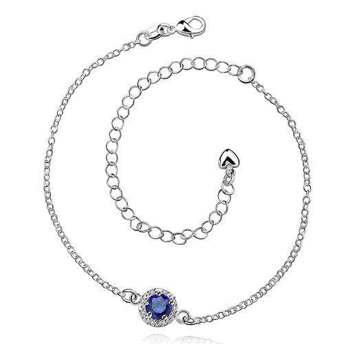 Silver Designer Anklet Local Stock