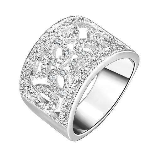 Silver  Designer Luxury Ring