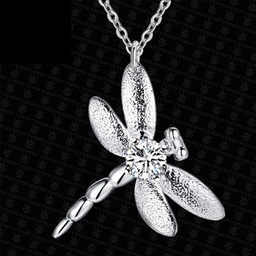 Fantastic price!! Sterling Silver - filled Dragon fly Necklace at LOW LOW price