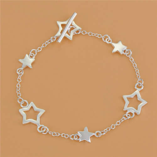 Fantastic price! Sterling Silver - filled Star Bracelet LOCAL STOCK QUICK DELIVERY