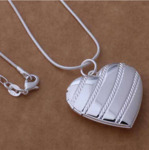 Sterling Silver-filled Locket pendantLOCAL STOCK