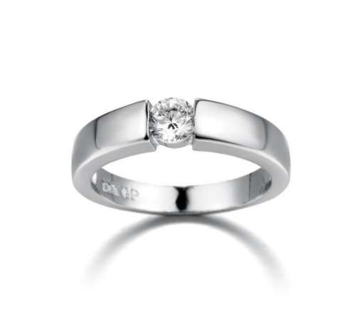 Fantastic price!! Rose Gold White Gold - filled  Unisex Wedding Ring with simulated diamonds #6-9