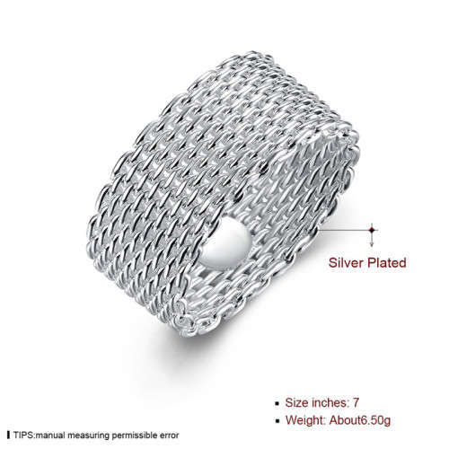 Sterling Silver - filled Designer Ring