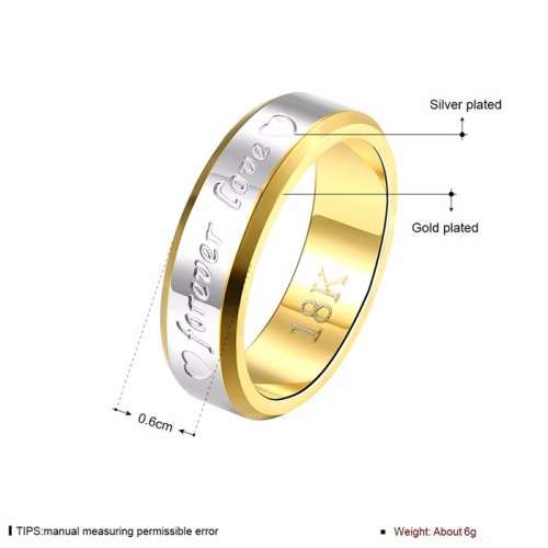 Fantastic price!! Sterling Silver - filled Forever Love Ring UNISEX Sizes 6-10