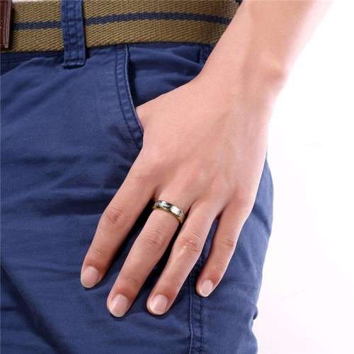 Fantastic price!! Sterling Silver - filled Forever Love Ring UNISEX Sizes 6-10
