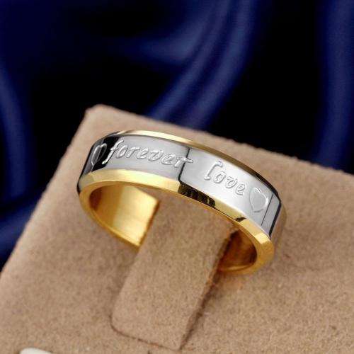 Fantastic price!! Sterling Silver - filled Forever Love Ring UNISEX Sizes 6-10