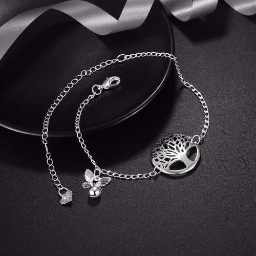 Fantastic price!! Sterling Silver - filled  Tree of life Bracelet  with detail at LOW LOW price