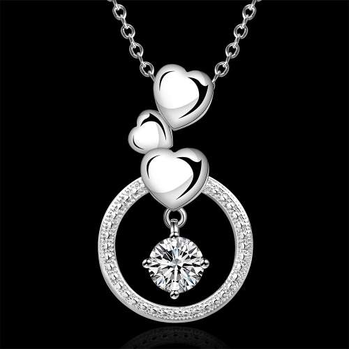 Sterling Silver-filled filigree heart Necklace LOCAL STOCK 3-5 days