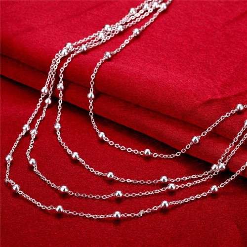 Fantastic price!! Sterling Silver - filled 4 tier Necklace at LOW LOW price