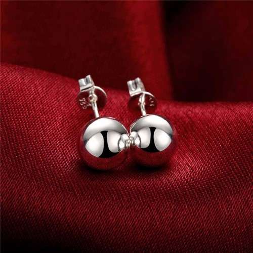 Fantastic price!! Sterling Silver - filled teardrop or ball Earring at LOW LOW price