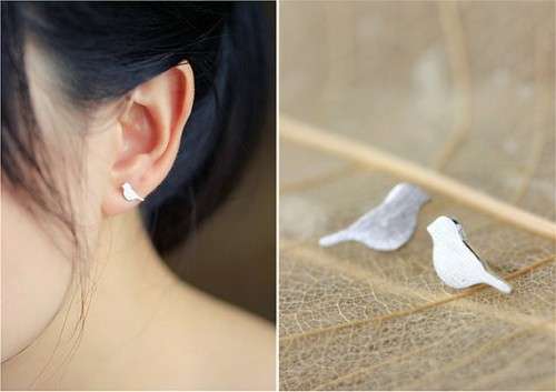 Sterling Silver - filled Animal Earrings
