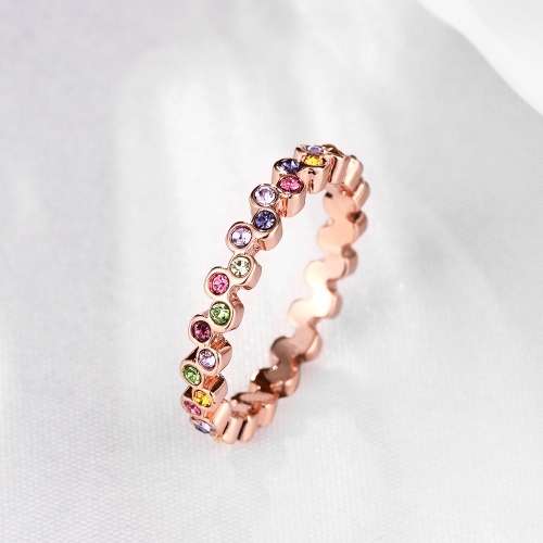 Rose Gold Designer Ring  #7 Local Stock