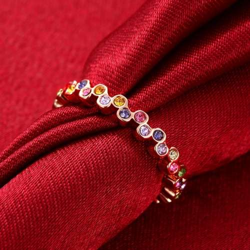 Rose Gold Designer Ring  #7 Local Stock