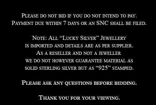 lucky 925 sterling silver Bracelet